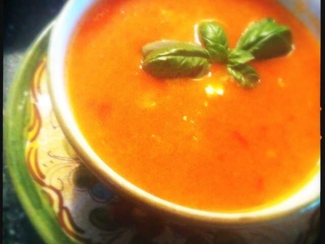 Paprika-pomodori-soep